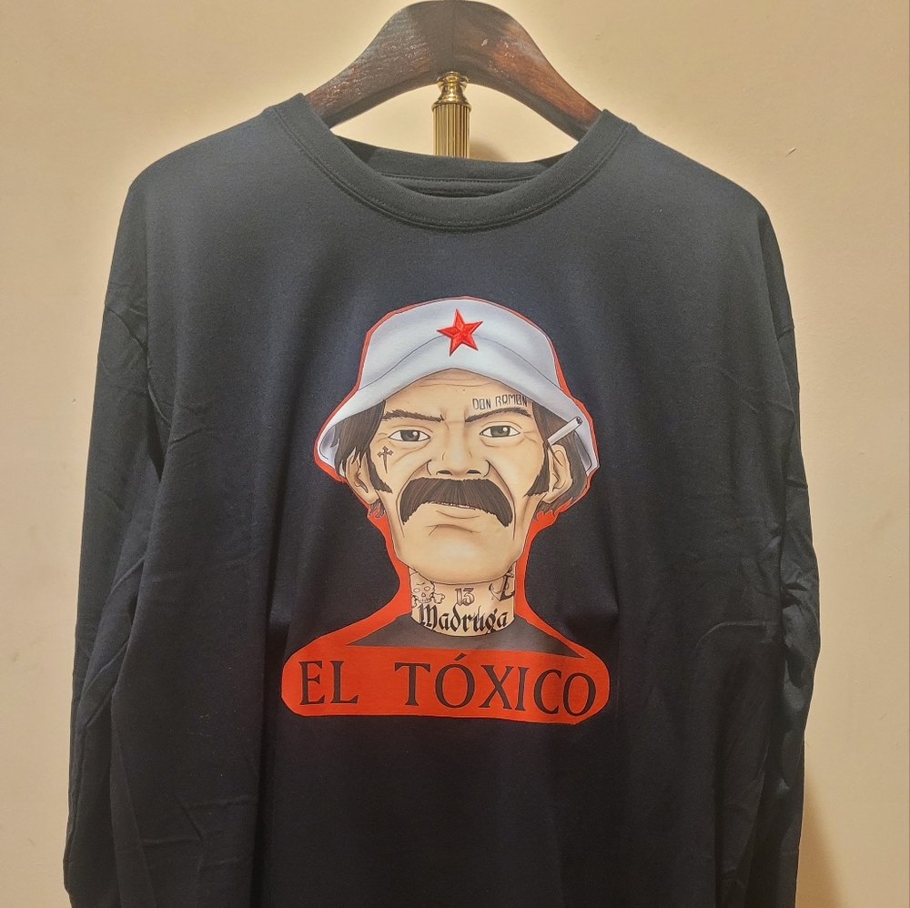 Customized El Toxico Long-sleeve T-Shirt Size 2XL
